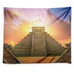 Mayan Civilization Print Tapestry