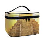 Mayan Civilization Print Travel Makeup Bag