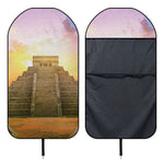 Mayan Civilization Print Waterproof Car Seat Cover