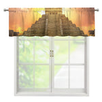 Mayan Civilization Print Window Valance