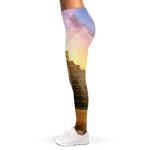 Mayan Civilization Print Women's Leggings