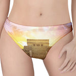Mayan Civilization Print Women's Thong