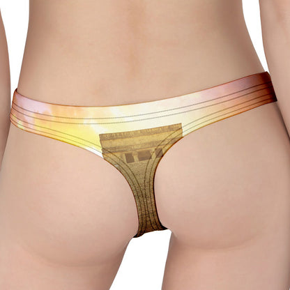 Mayan Civilization Print Women's Thong