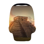 Mayan Pyramid Print Baby Seat Cover