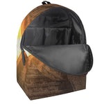 Mayan Pyramid Print Backpack