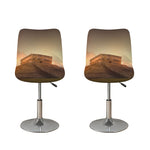 Mayan Pyramid Print Bar Stool Covers