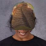 Mayan Pyramid Print Baseball Cap