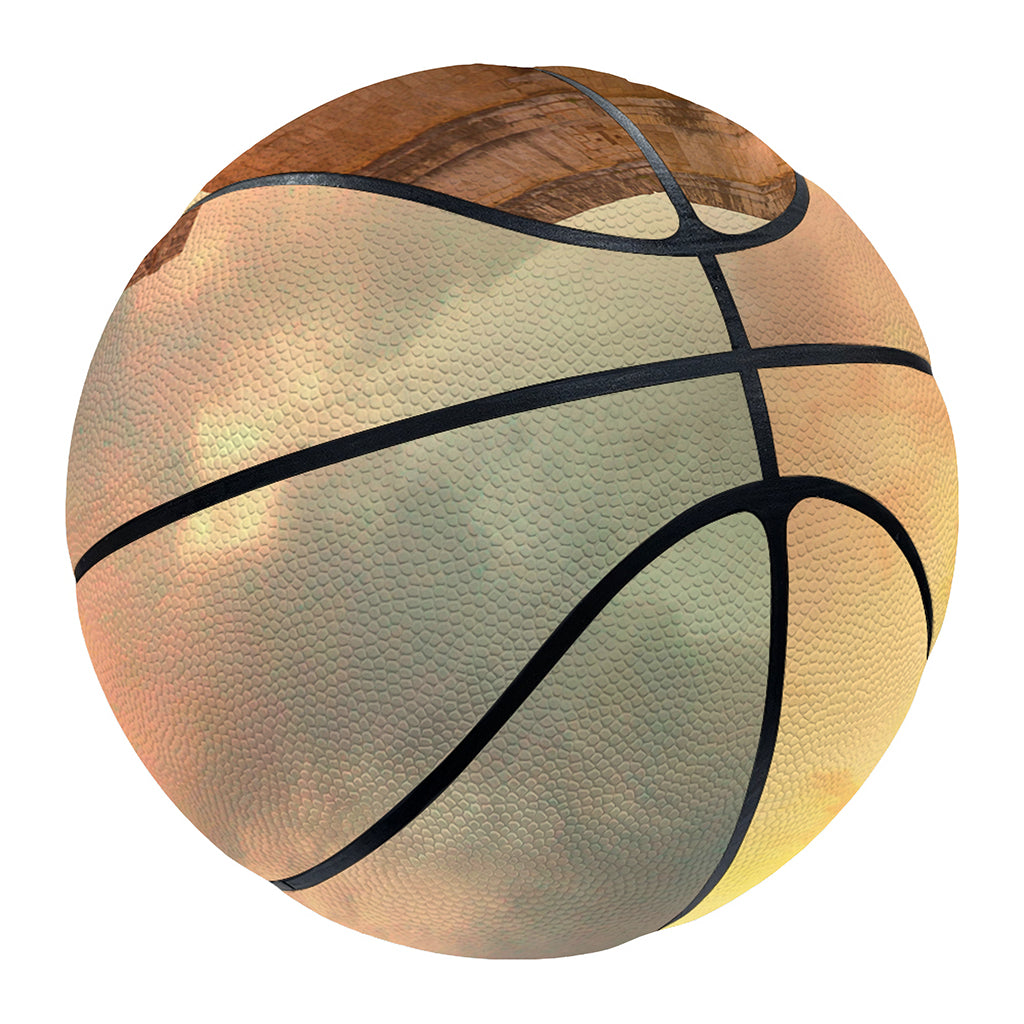 Mayan Pyramid Print Basketball