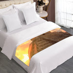 Mayan Pyramid Print Bed Runner