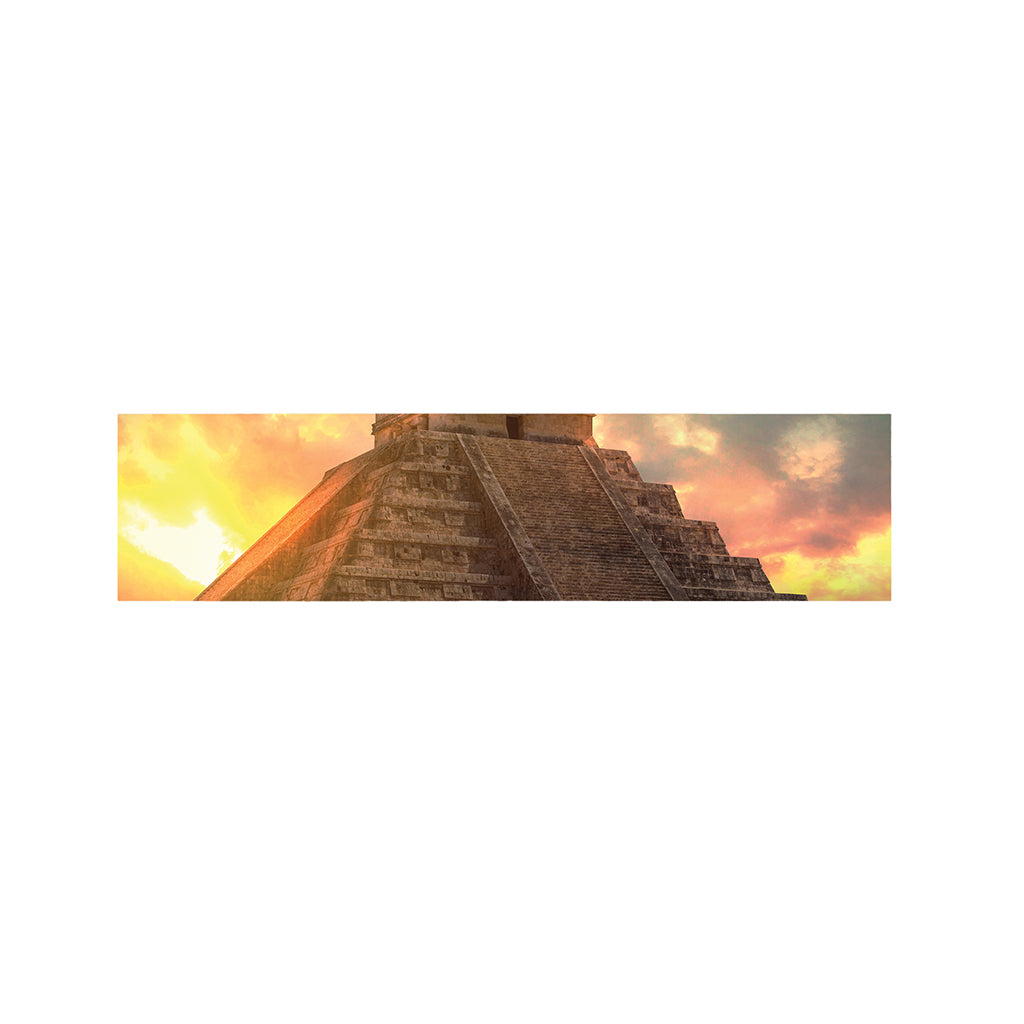 Mayan Pyramid Print Bed Runner
