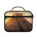 Mayan Pyramid Print Briefcase Bible Bag