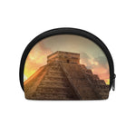 Mayan Pyramid Print Coin Purse