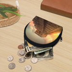 Mayan Pyramid Print Coin Purse