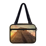 Mayan Pyramid Print Double Strap Bible Bag