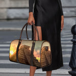 Mayan Pyramid Print Duffle Bag