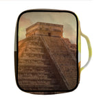 Mayan Pyramid Print Front Pocket Bible Bag