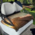 Mayan Pyramid Print Golf Cart Seat Cover