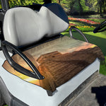 Mayan Pyramid Print Golf Cart Seat Cover