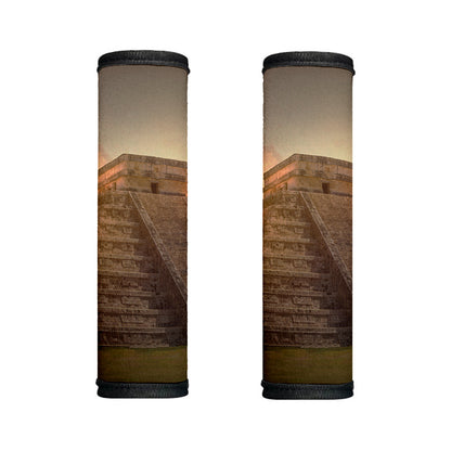 Mayan Pyramid Print Handle Covers