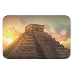 Mayan Pyramid Print Indoor Door Mat