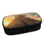 Mayan Pyramid Print Insulin Cooler Travel Case