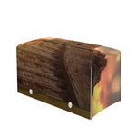 Mayan Pyramid Print Leather Tissue Box Cover