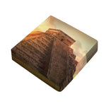 Mayan Pyramid Print Outdoor Seat Cushion Cover