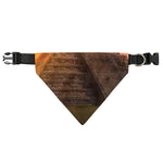 Mayan Pyramid Print Over The Collar Dog Bandana