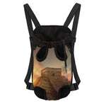 Mayan Pyramid Print Pet Carrier Backpack