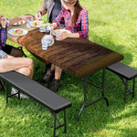 Mayan Pyramid Print Picnic Table Cover