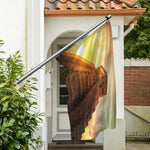 Mayan Pyramid Print Polyester Flag