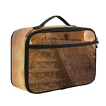 Mayan Pyramid Print Portable Lunch Bag
