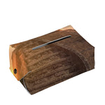 Mayan Pyramid Print Rectangle Tissue Box Cover