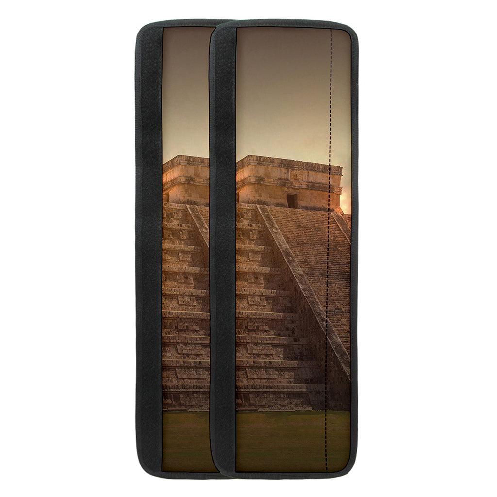 Mayan Pyramid Print Refrigerator Handle Covers