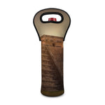 Mayan Pyramid Print Single Neoprene Wine Tote