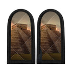Mayan Pyramid Print Skillet Handle Cover