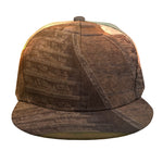 Mayan Pyramid Print Snapback Cap