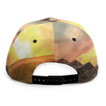 Mayan Pyramid Print Snapback Cap