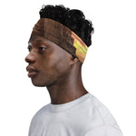 Mayan Pyramid Print Sports Headband