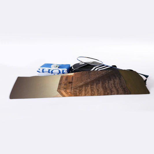 Mayan Pyramid Print Sports Towel
