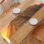 Mayan Pyramid Print Table Runner