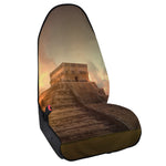 Mayan Pyramid Print Waterproof Car Seat Cover