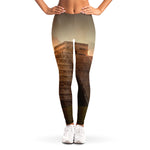 Mayan Pyramid Print Women's Leggings