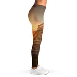 Mayan Pyramid Print Women's Leggings