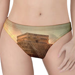 Mayan Pyramid Print Women's Thong