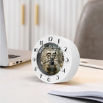 Mayan Stone Print Alarm Clock