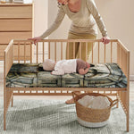 Mayan Stone Print Baby Crib Sheet