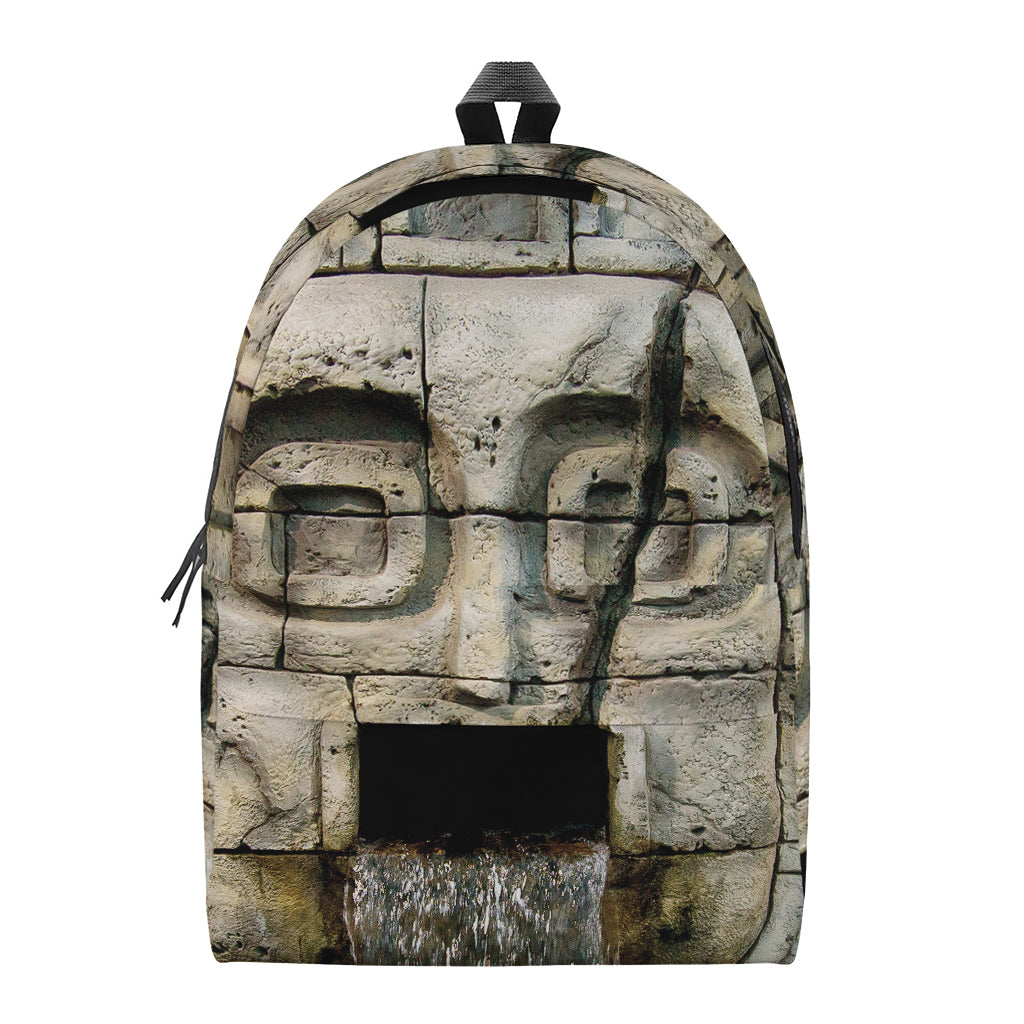 Mayan Stone Print Backpack