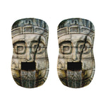 Mayan Stone Print Bar Stool Covers