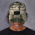 Mayan Stone Print Baseball Cap
